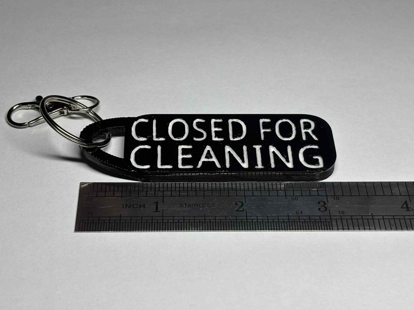 CLOSED FOR CLEANING Keychain – MiddlePlaceMarket